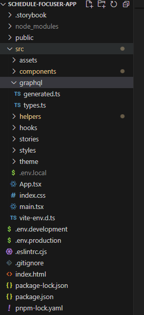 Schedule Focuser Frontend Structure